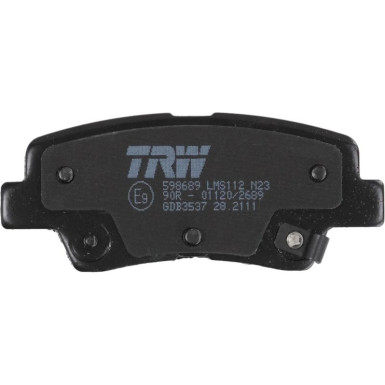 TRW Bremsbelagsatz, Scheibenbremse COTEC GDB3537