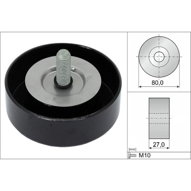 532 0658 10 Umlenk-/Führungsrolle, Keilrippenriemen 532 0658 10 Umlenk-/Führungsrolle, Keilrippenriemen