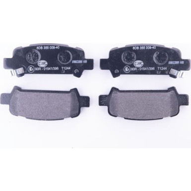 Hella | Bremsbelagsatz, Scheibenbremse | 8DB 355 009-401
