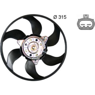 CFF 382 000S Lüfter, Motorkühlung BEHR CFF 382 000S Lüfter, Motorkühlung BEHR