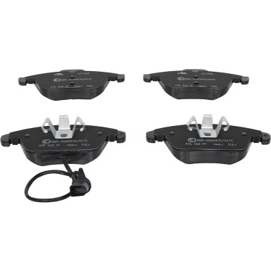 ATE | Bremsensatz, Scheibenbremse | 24.0325-0184.1 + 13.0470-7256.2