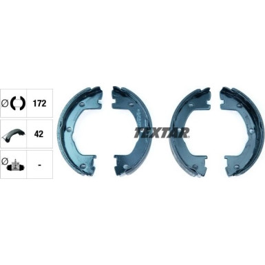 91059000 Bremsbackensatz, Feststellbremse