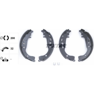 91053500 Bremsbackensatz 91053500 Bremsbackensatz