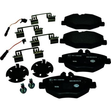 8DB 355 018-731 Bremsbelagsatz, Scheibenbremse