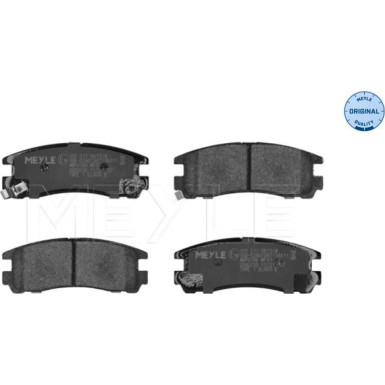 Meyle Bremsbelagsatz, Scheibenbremse MEYLE-ORIGINAL: True to OE 025 217 0615/W