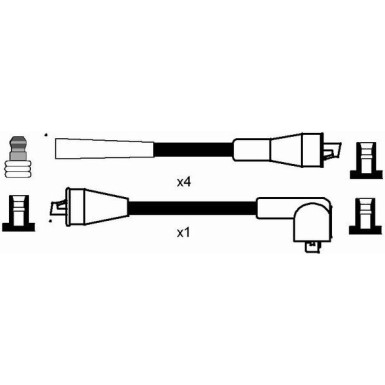 7375 Zündleitungssatz