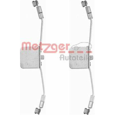 109-1641 Zubehörsatz, Scheibenbremsbelag