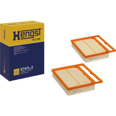 Hengst Filter | Luftfilter | E747L-2