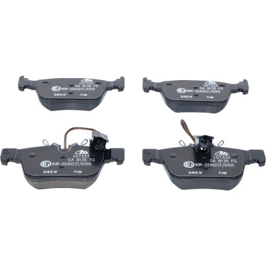 Bremsbelagsatz, Scheibenbremse ATE Ceramic 13.0470-7333.2