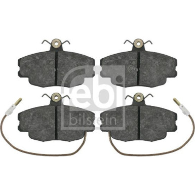 febi bilstein | 2 x FEBI Bremsbelagsatz, Scheibenbremse | 16241 febi bilstein | 2 x FEBI Bremsbelagsatz, Scheibenbremse | 16241