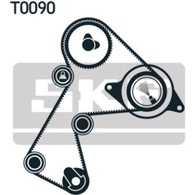 VKMA 06116 Zahnriemensatz