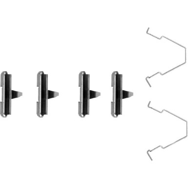 BOSCH Zubehörsatz, Scheibenbremsbelag 1 987 474 280