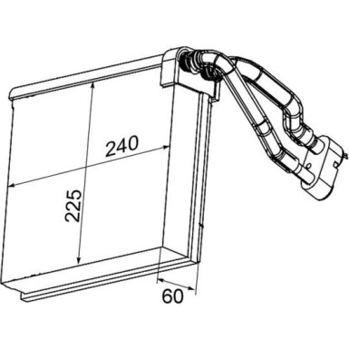 Mahle | Verdampfer, Klimaanlage | AE 94 000P