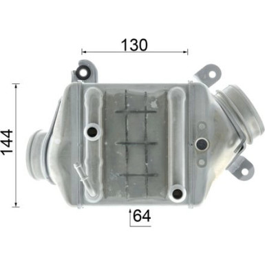 Mahle | Ladeluftkühler | CI 187 000P