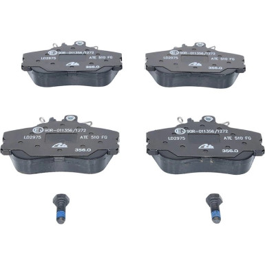 Bremsbelagsatz, Scheibenbremse ATE Ceramic 13.0470-2975.2