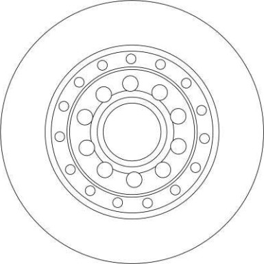 TRW Bremsscheibe DF4269