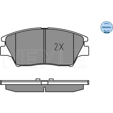 Meyle Bremsbelagsatz, Scheibenbremse MEYLE-ORIGINAL: True to OE 025 225 9018