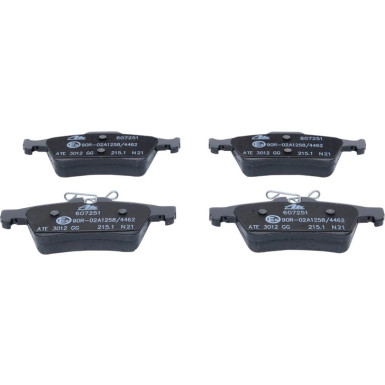 13.0460-7251.2 Bremsbelagsatz, Scheibenbremse