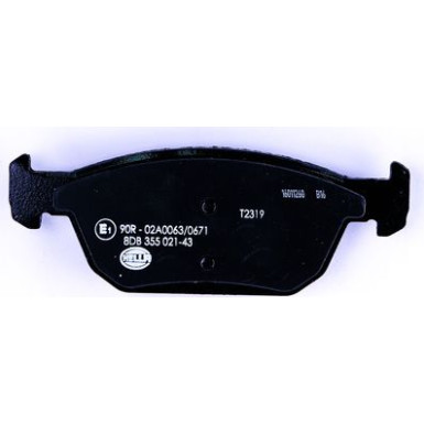 8DB 355 021-431 Bremsbelagsatz, Scheibenbremse