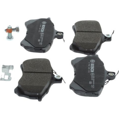 BOSCH | Bremsbelagsatz, Scheibenbremse | 0 986 424 370