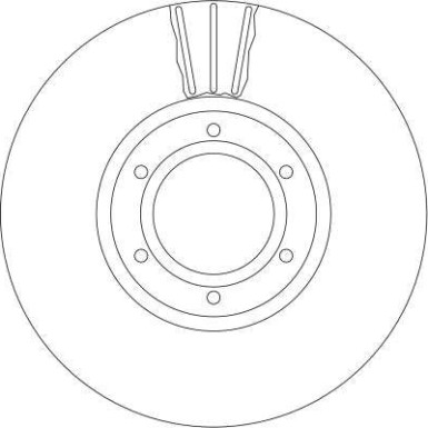 TRW | Bremsscheibe | DF4111