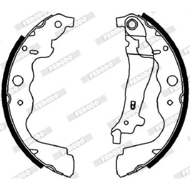 Ferodo | Bremsbackensatz | FSB4031