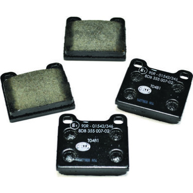 8DB 355 007-021 Bremsbelagsatz, Scheibenbremse