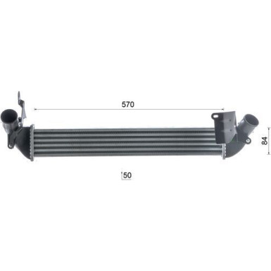 Mahle | Ladeluftkühler | CI 679 000S