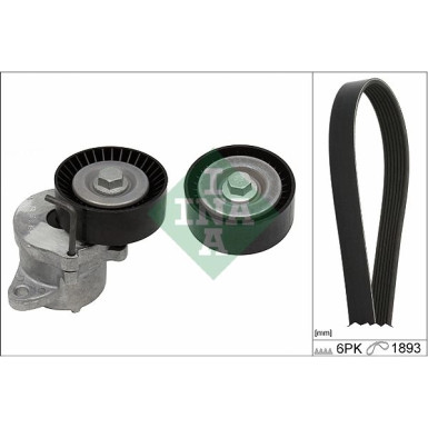 529 0349 10 Keilrippenriemensatz 529 0349 10 Keilrippenriemensatz