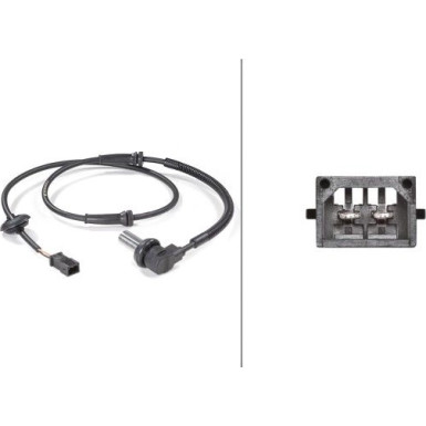 Hella | Sensor, Raddrehzahl | 6PU 009 106-291