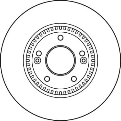 Bremsscheibe TRW SINGLE DF6108S