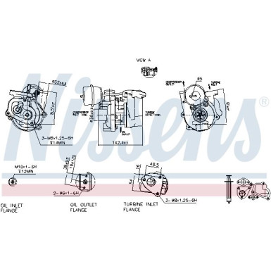 Nissens Turbolader 93236