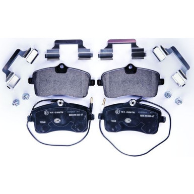 Hella | Bremsbelagsatz, Scheibenbremse | 8DB 355 020-671