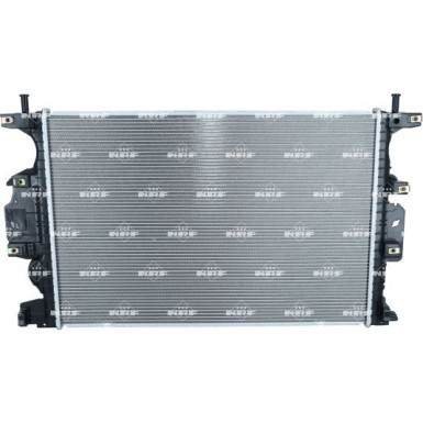 NRF 59282 Kühler, Motorkühlung Aluminium, 670 x 449 x 26 mm, Kühlrippen gelötet