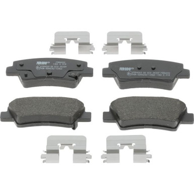 Ferodo Bremsbelagsatz, Scheibenbremse PREMIER FDB4833