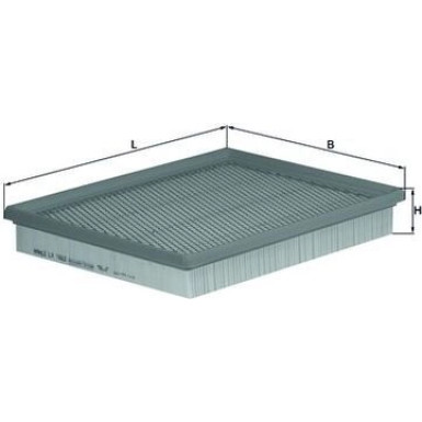 LX 1662 Luftfilter LX 1662 Luftfilter