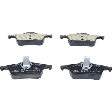 Bremsbelagsatz, Scheibenbremse ATE Ceramic 13.0470-7135.2