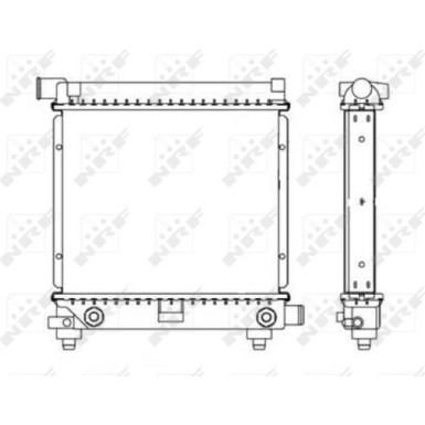 517662 Kühler, Motorkühlung EASY FIT 517662 Kühler, Motorkühlung EASY FIT