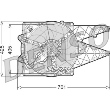 DER09100 Lüfter, Motorkühlung DER09100 Lüfter, Motorkühlung