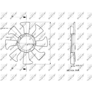 49867 Lüfterrad, Motorkühlung