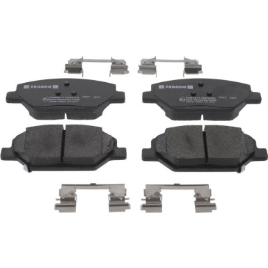 FDB5214 Bremsbelagsatz, Scheibenbremse PREMIER ECO FRICTION