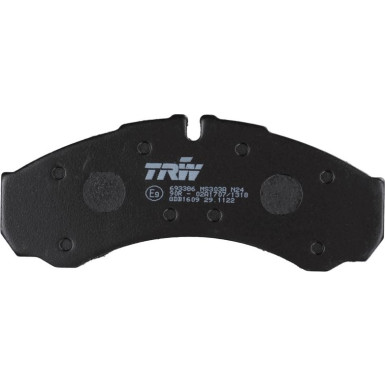 TRW Bremsbelagsatz, Scheibenbremse COTEC GDB1609