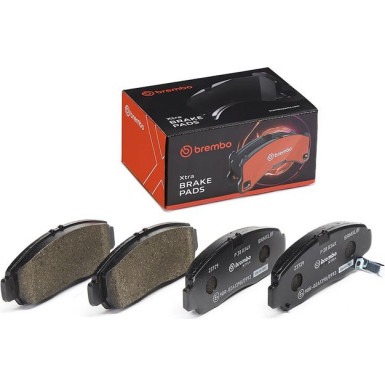 Brembo Bremsbelagsatz, Scheibenbremse XTRA LINE P 28 034X