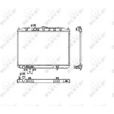 53453 Kühler, Motorkühlung
