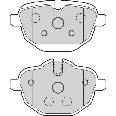 Valeo Bremsbelagsatz, Scheibenbremse ESSENTIAL 302159
