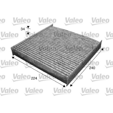 715629 Filter, Innenraumluft VALEO PROTECT