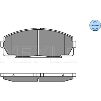 025 214 6815 Bremsbelagsatz, Scheibenbremse MEYLE-ORIGINAL: True to OE.