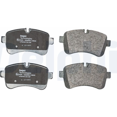 LP2040 Bremsbelagsatz, Scheibenfeststellbremse