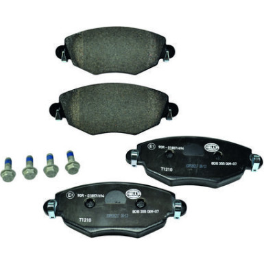 8DB 355 009-071 Bremsbelagsatz, Scheibenbremse