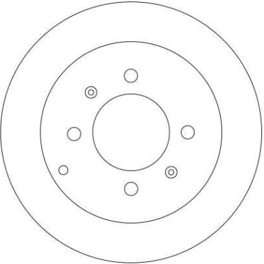 TRW Bremsscheibe DF4286